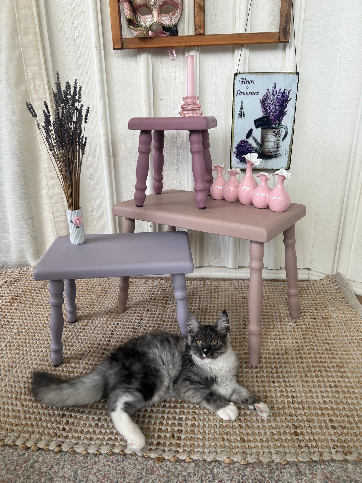 Set tafeltjes "Pink"