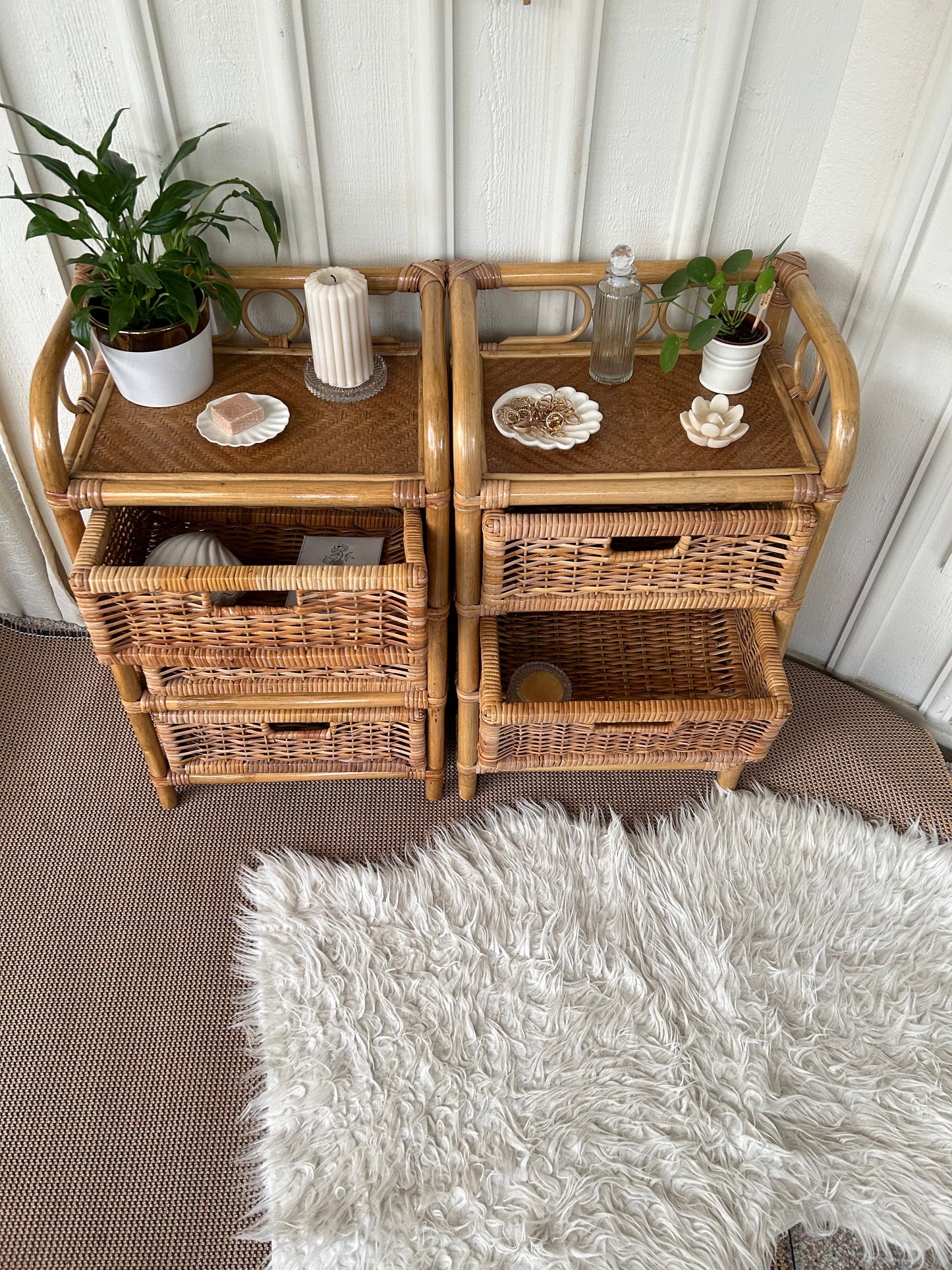 Rotan kastjes