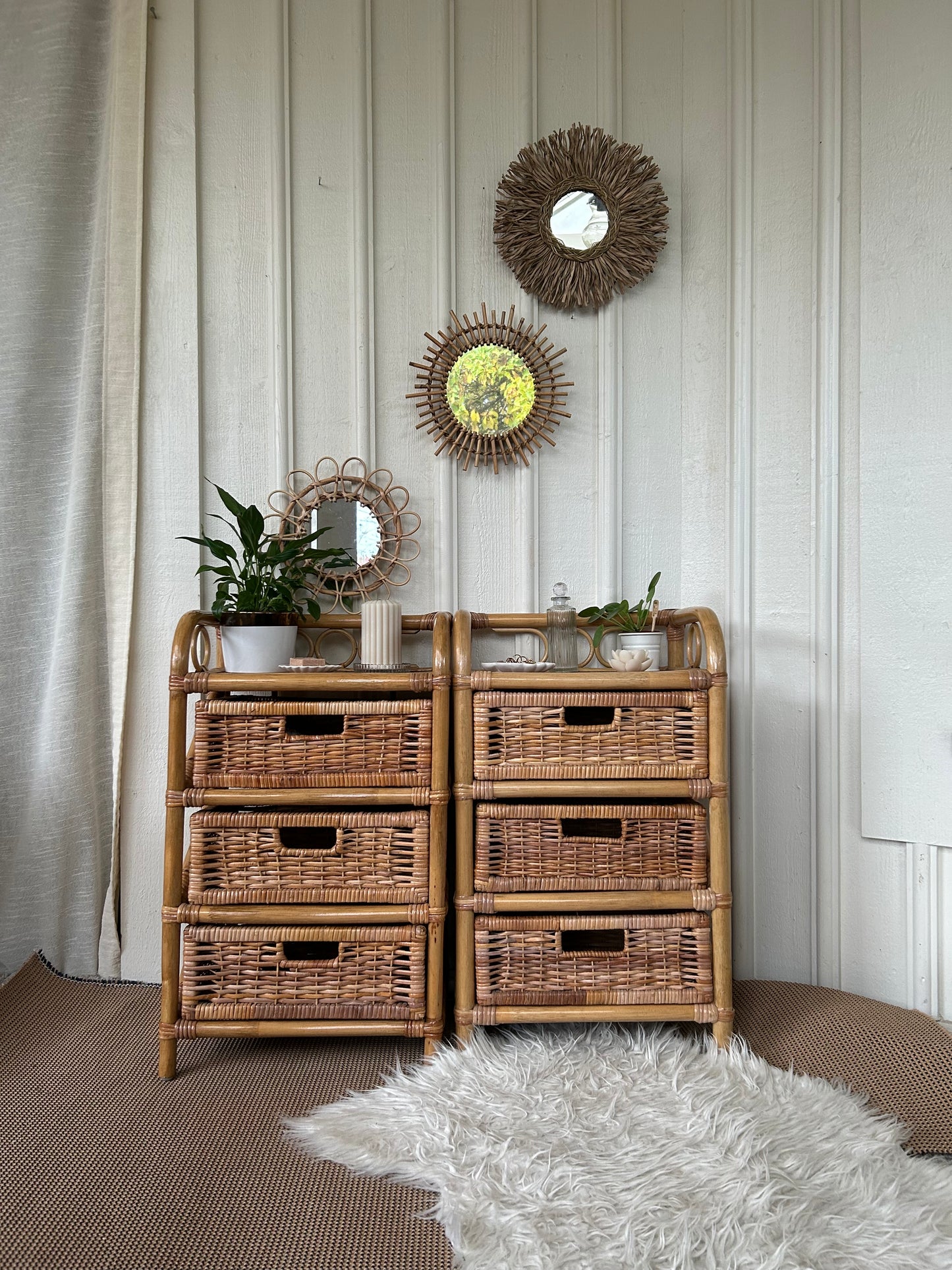 Rotan kastjes