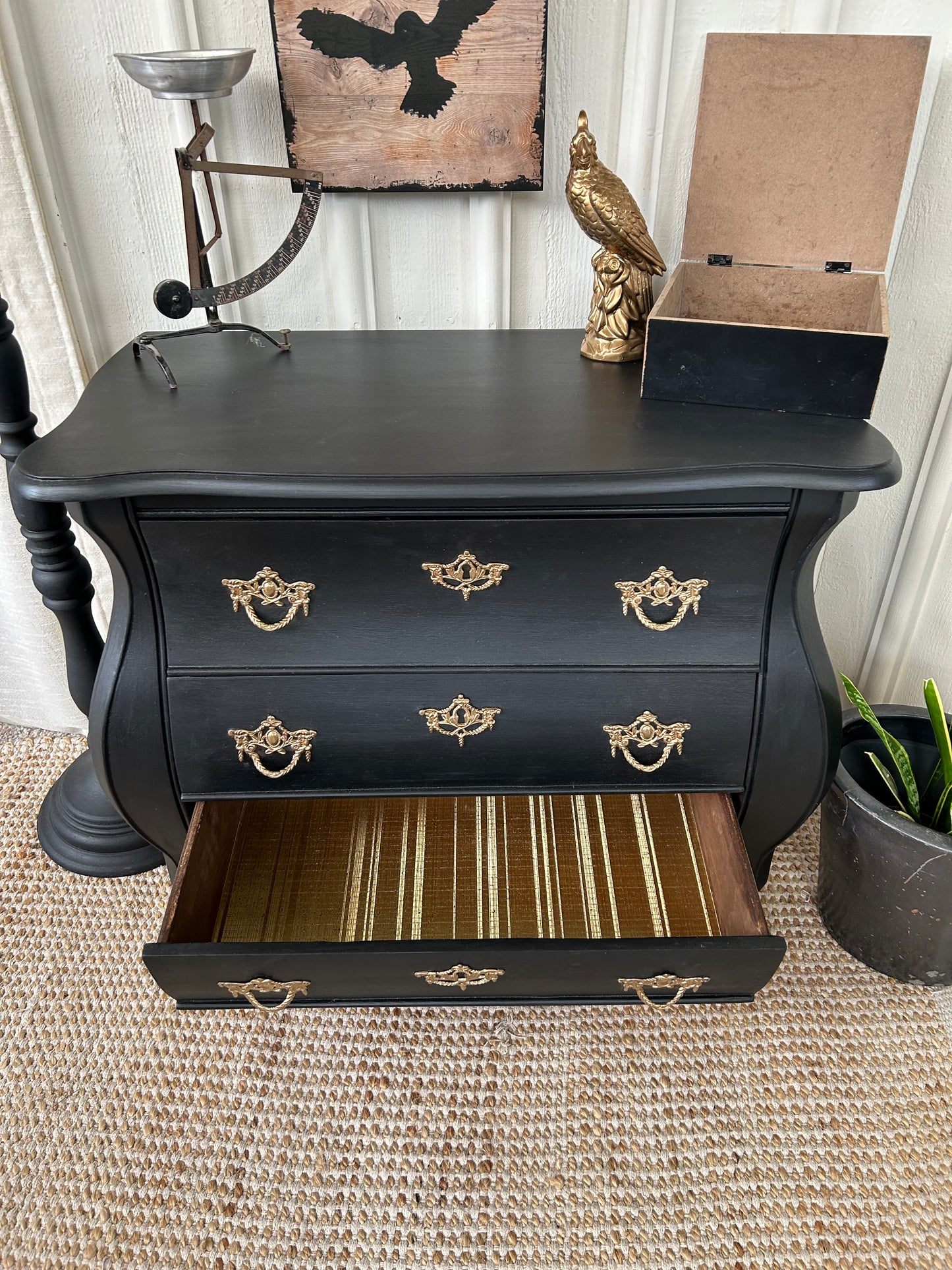 Buikkastje "Black & Gold"