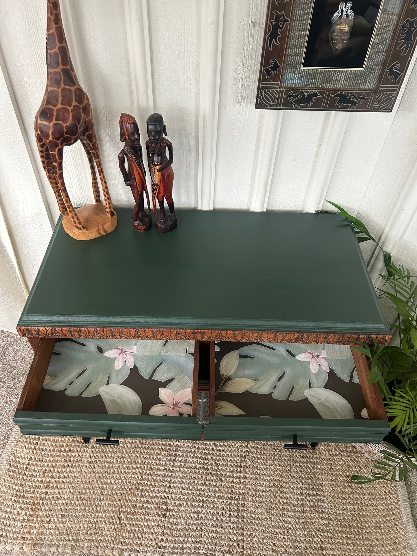 Klein dressoir "Manor Green"