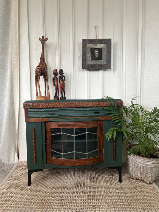 Klein dressoir "Manor Green"