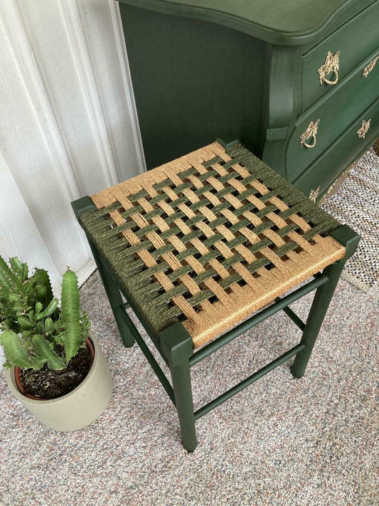 Bijzettafeltje/krukje "leger"