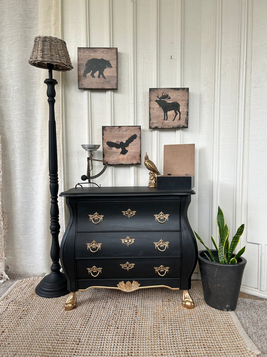 Buikkastje "Black & Gold"